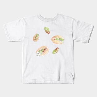 Pistachio Cats Kids T-Shirt